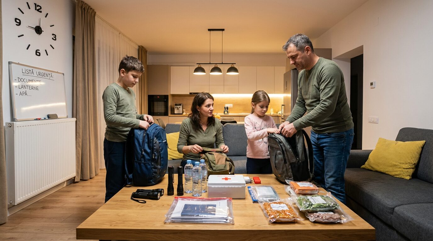 Plan de Evacuare pentru Familie: Cum să te Pregătești în 30 de Minute